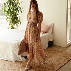 Free People Ellie smocked dress